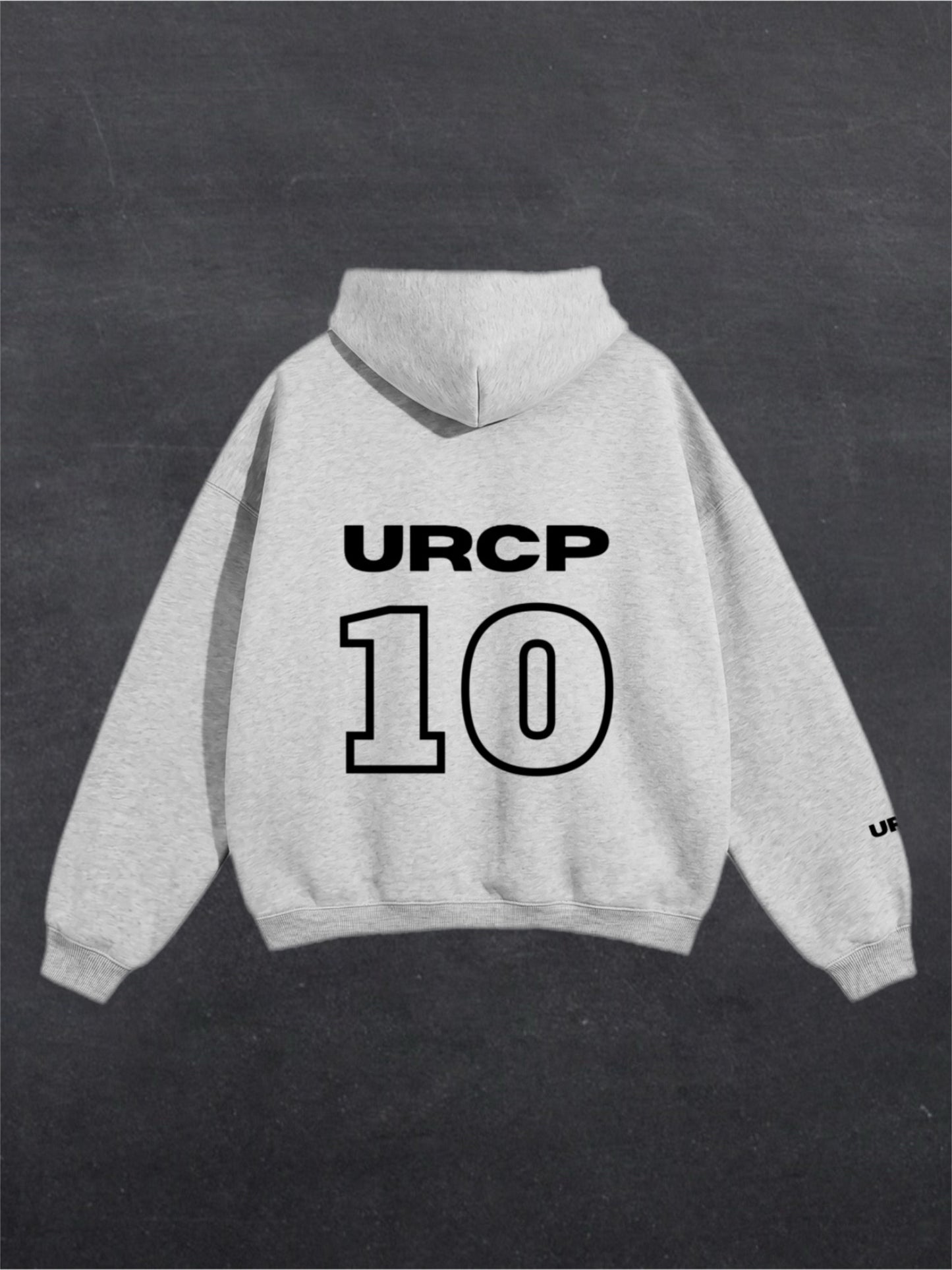 URCP 10 UNISEX HOODIE - BACK PRINT (multiple colours)