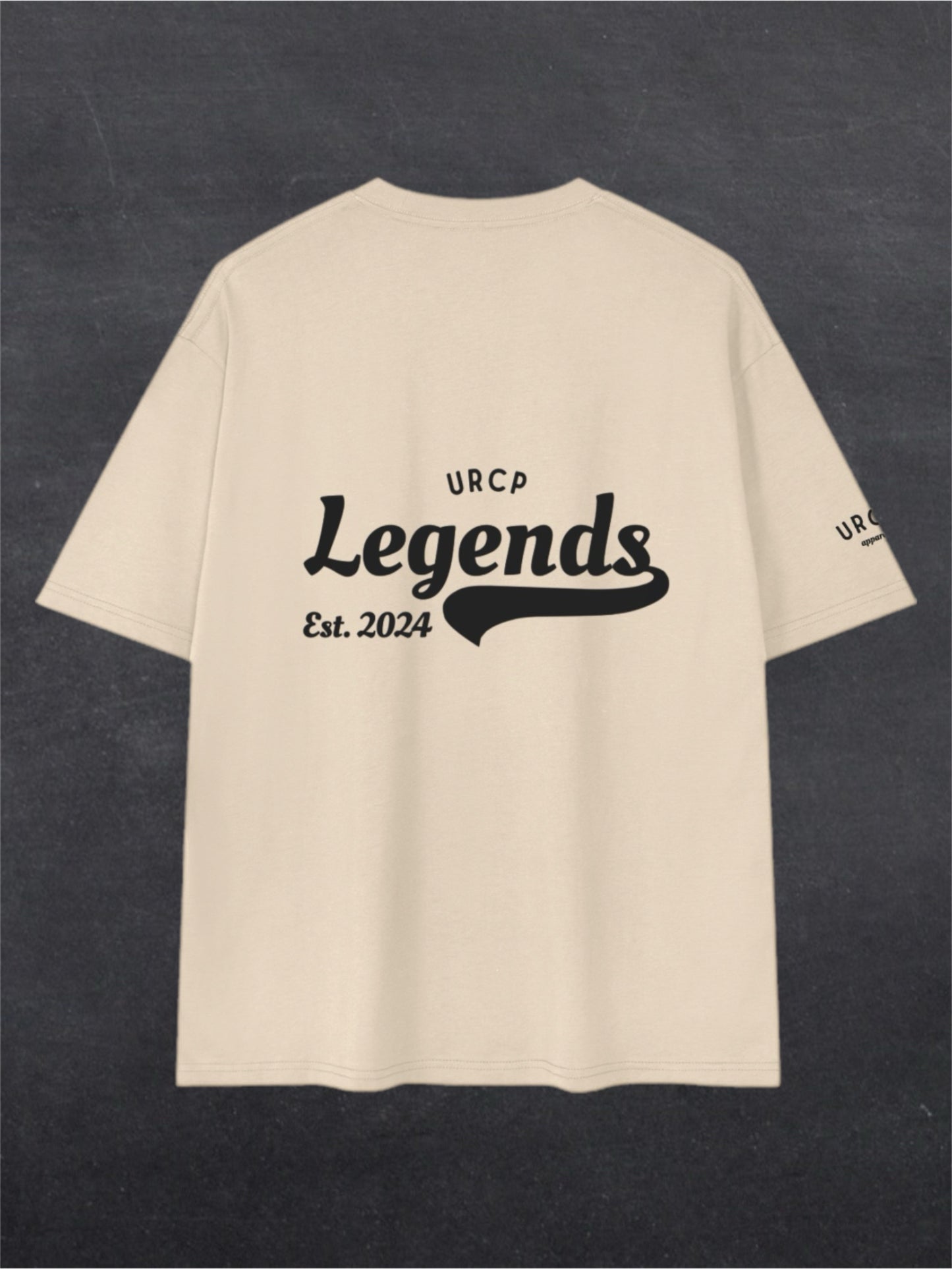 URCP LEGENDS UNISEX TEE - BACK PRINT (multiple colours)