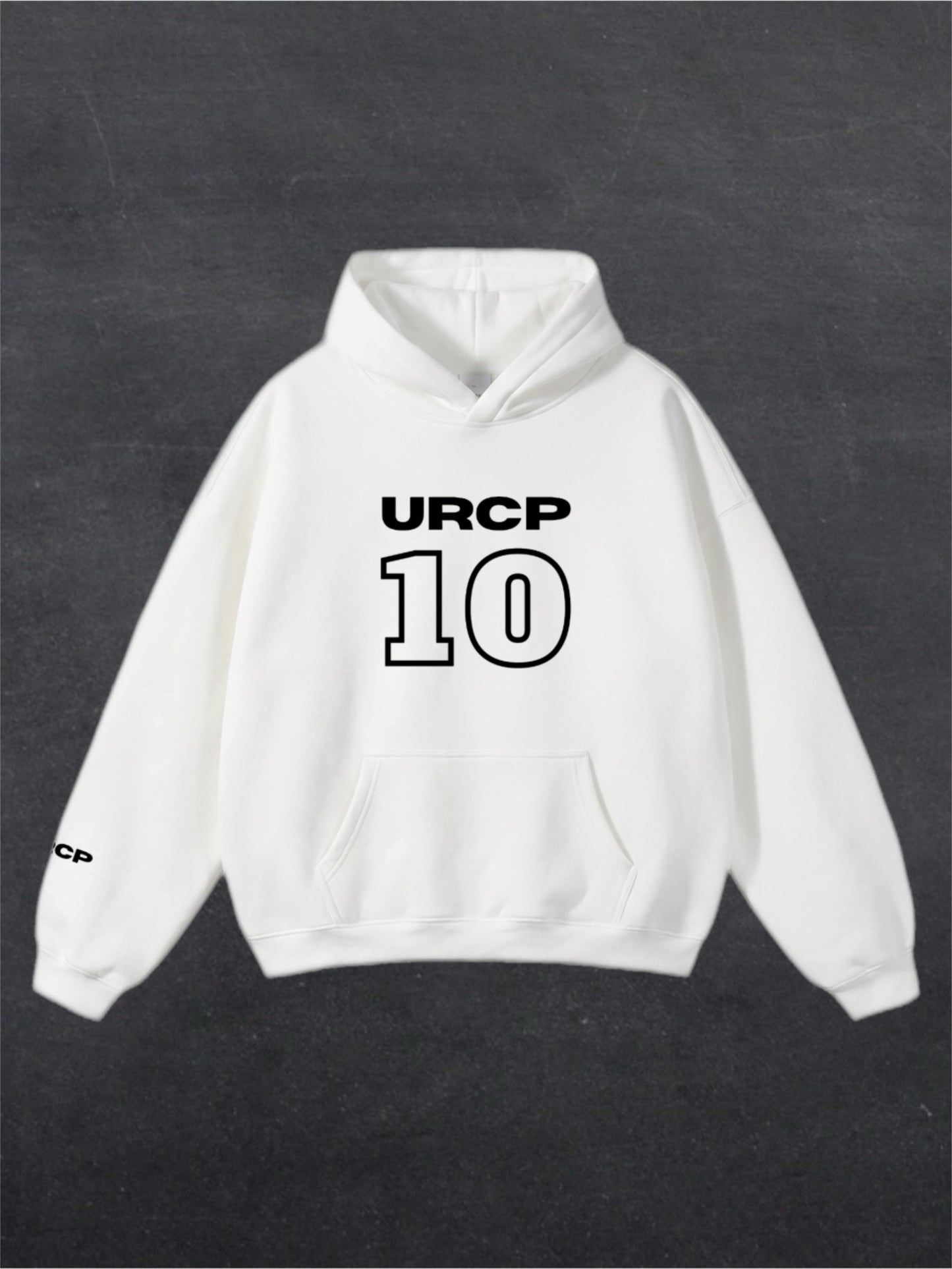 URCP 10 UNISEX HOODIE - FRONT PRINT (multiple colours)