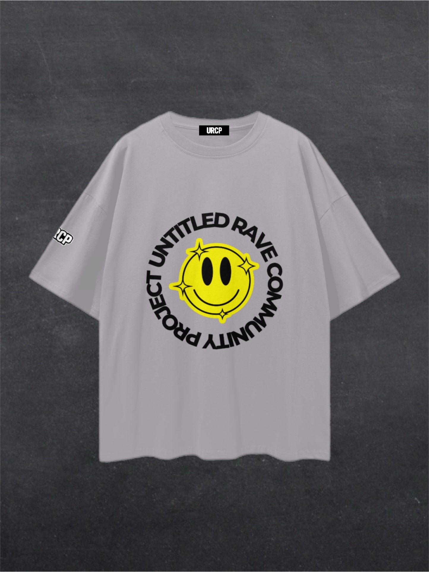 URCP SMILEY UNISEX TEE - FRONT PRINT (multiple colours)