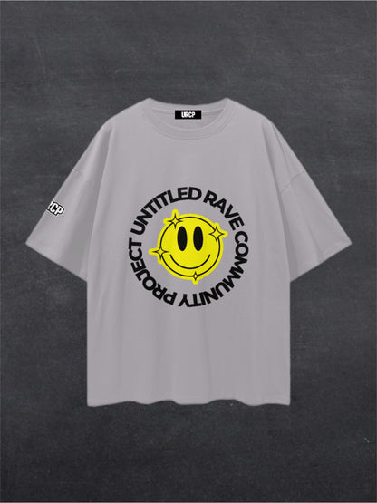 URCP SMILEY UNISEX TEE - FRONT PRINT (multiple colours)