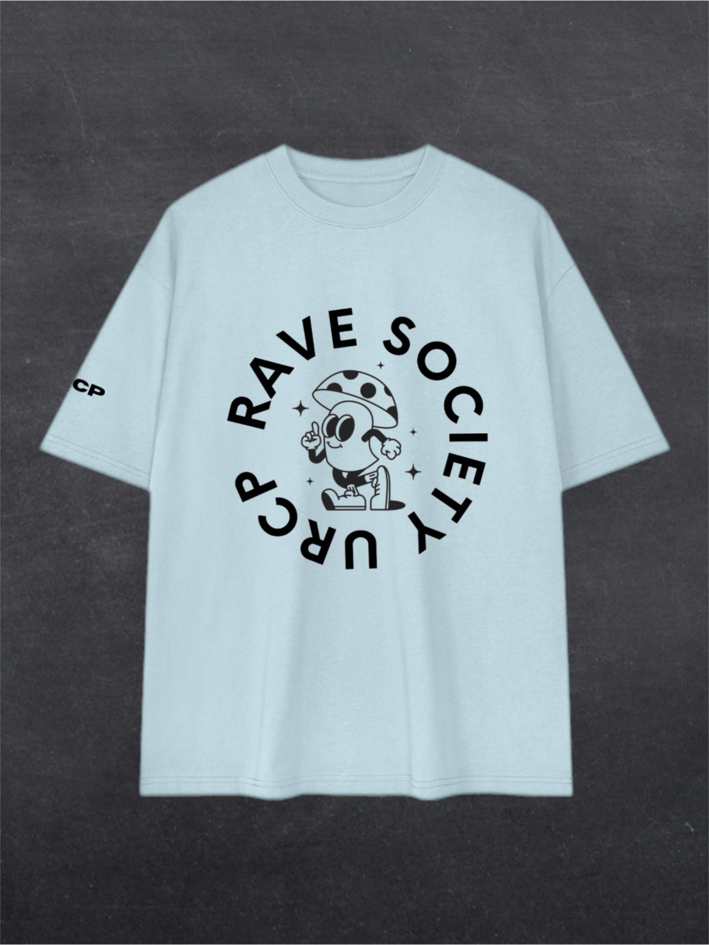 URCP MUSHROOM UNISEX TEE - FRONT PRINT (multiple colours)