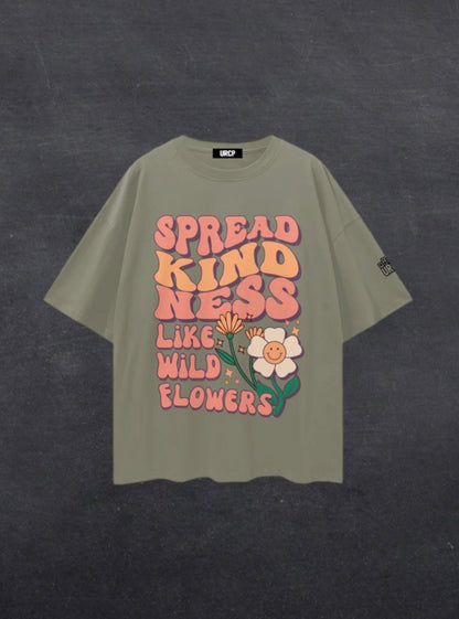 SPREAD KINDNESS UNISEX TEE - FRONT PRINT (multiple colours)