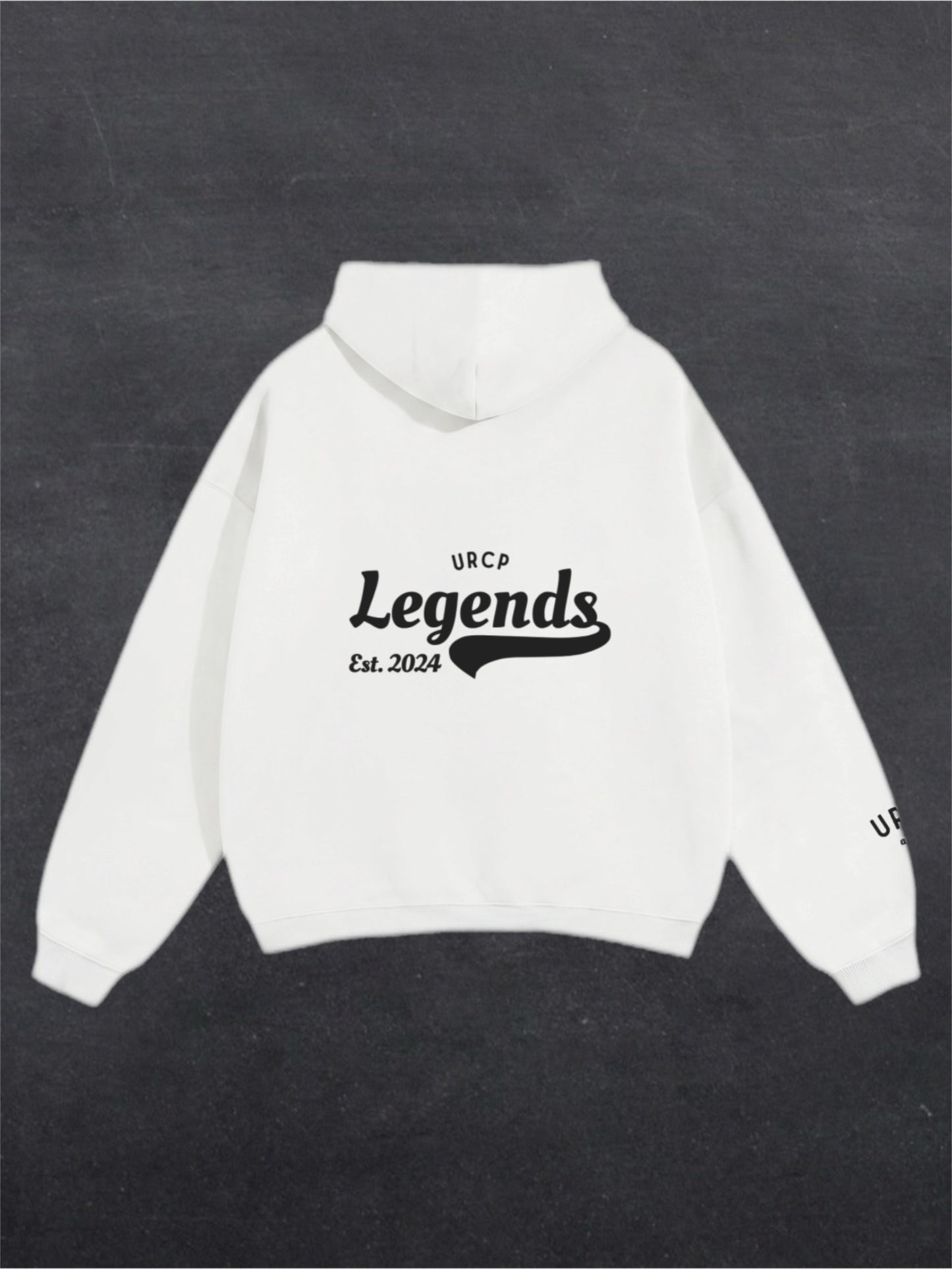 URCP LEGENDS UNISEX HOODIE (back design)