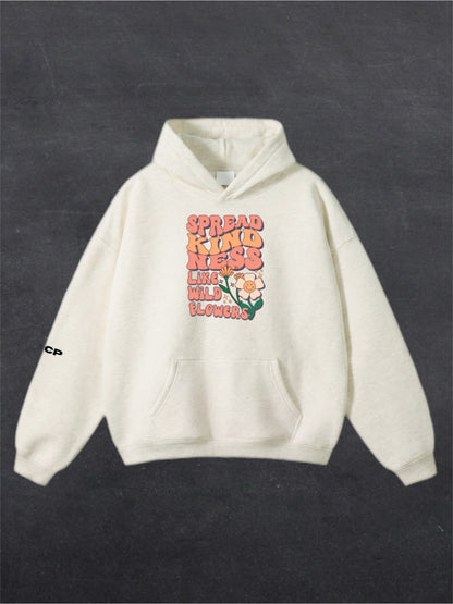 SPREAD KINDNESS UNISEX HOODIE - FRONT PRINT (multiple colours)
