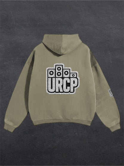 URCP DIAMOND UNISEX HOODIE - BACK PRINT (multiple colours)