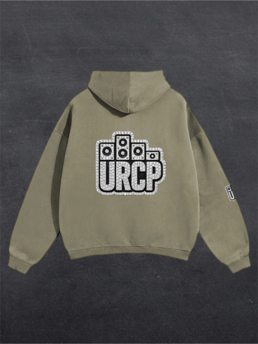URCP DIAMOND UNISEX HOODIE - BACK PRINT (multiple colours)