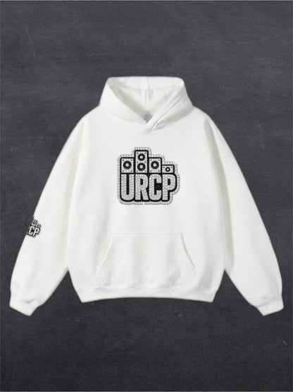 URCP DIAMOND UNISEX HOODIE - FRONT PRINT (multiple colours)