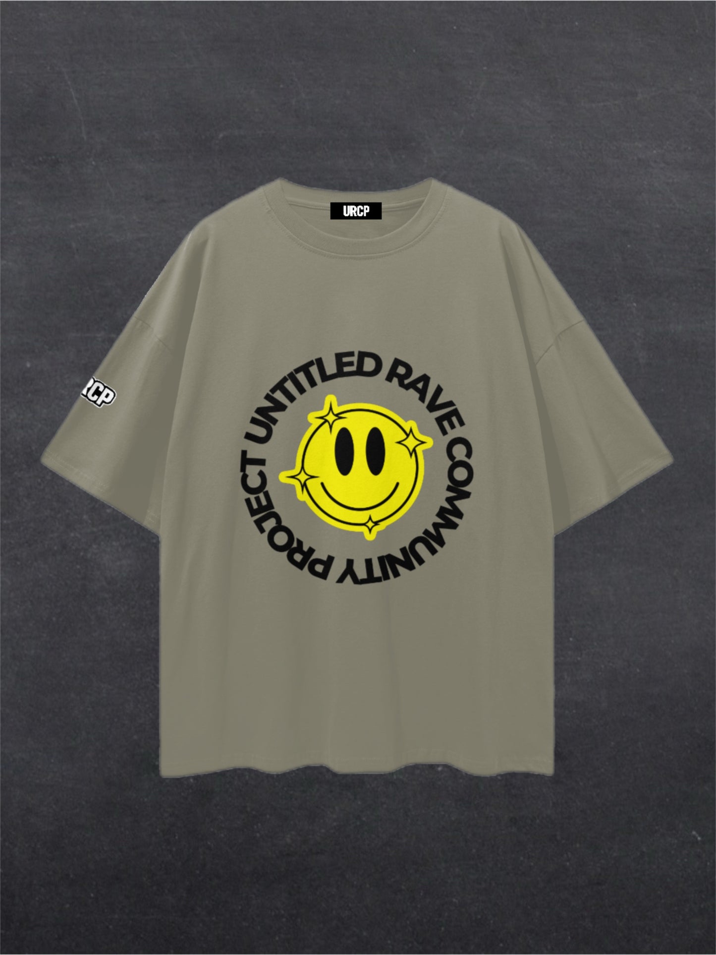 URCP SMILEY UNISEX TEE - FRONT PRINT (multiple colours)