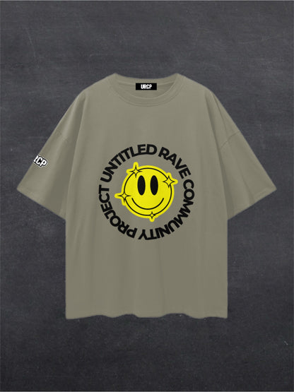 URCP SMILEY UNISEX TEE - FRONT PRINT (multiple colours)