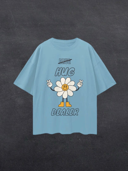 HUG DEALER UNISEX TEE - FRONT PRINT (multiple colours)