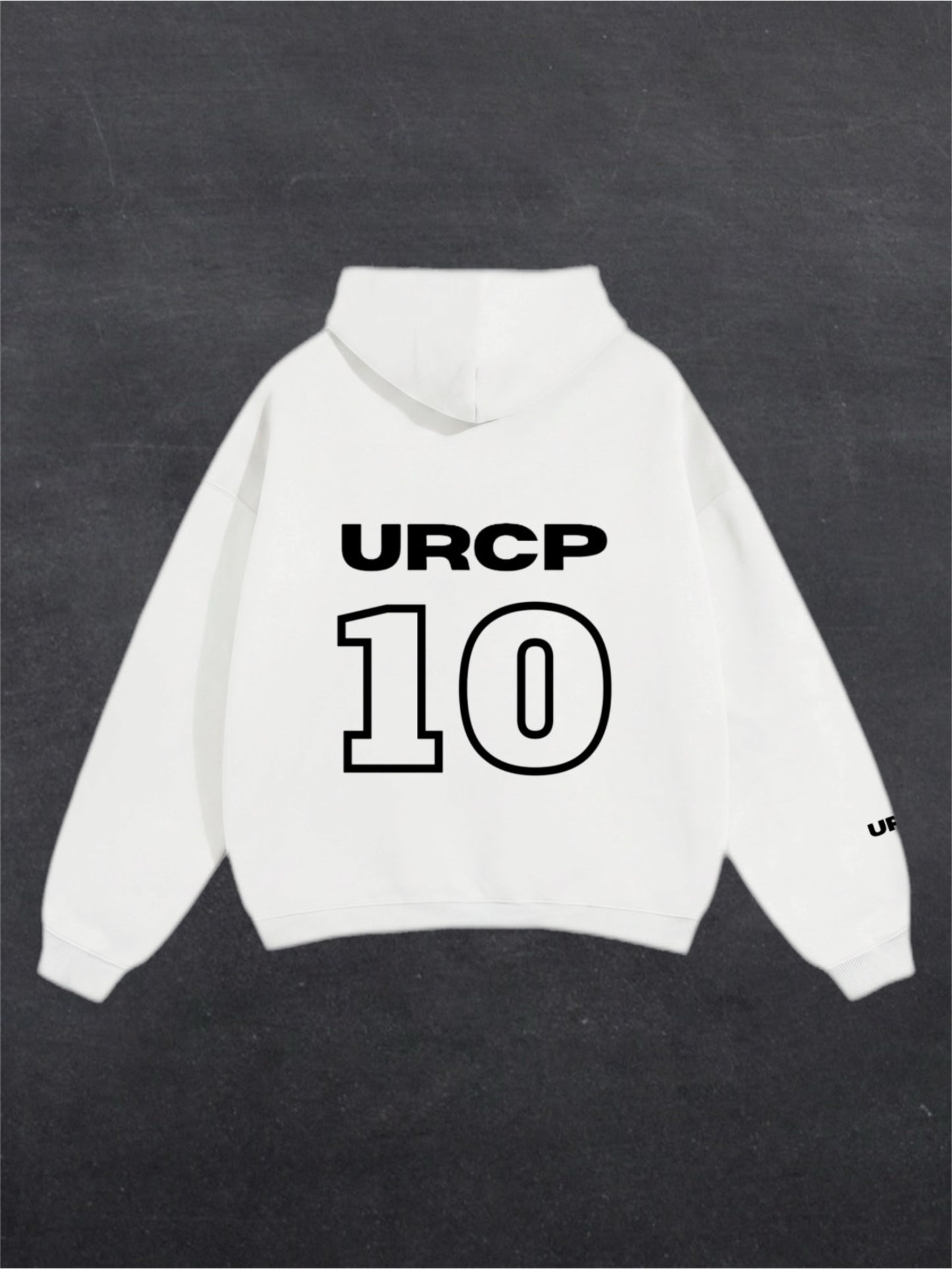 URCP 10 UNISEX HOODIE - BACK PRINT (multiple colours)