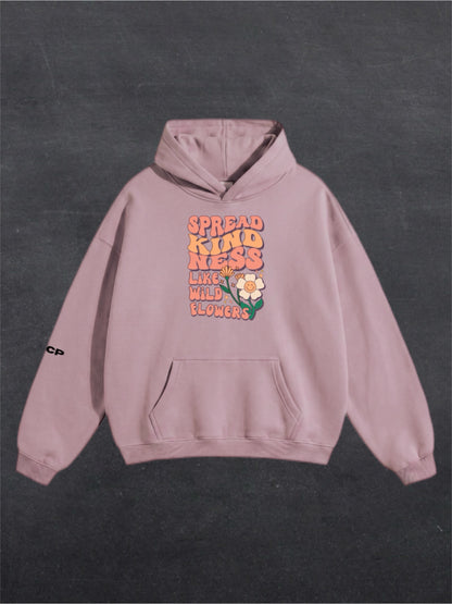 SPREAD KINDNESS UNISEX HOODIE - FRONT PRINT (multiple colours)