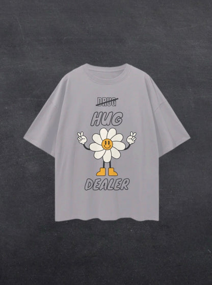 HUG DEALER UNISEX TEE - FRONT PRINT (multiple colours)