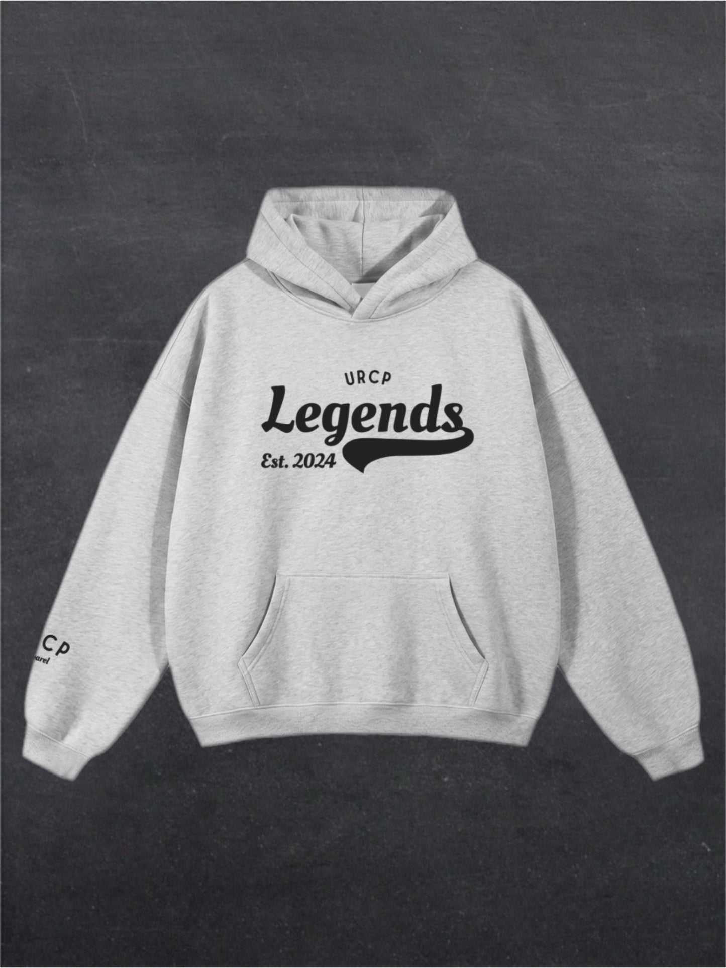 URCP LEGENDS UNISEX HOODIE - FRONT PRINT (multiple colours)