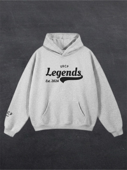 URCP LEGENDS UNISEX HOODIE - FRONT PRINT (multiple colours)