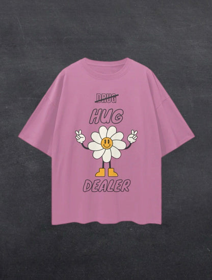 HUG DEALER UNISEX TEE - FRONT PRINT (multiple colours)