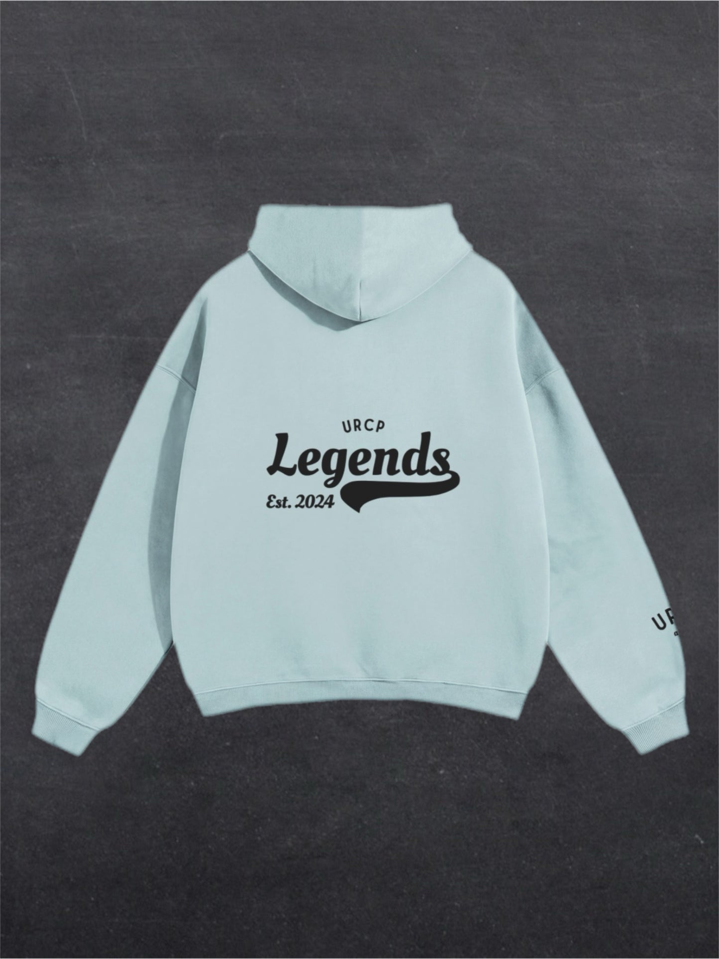 URCP LEGENDS UNISEX HOODIE (back design)
