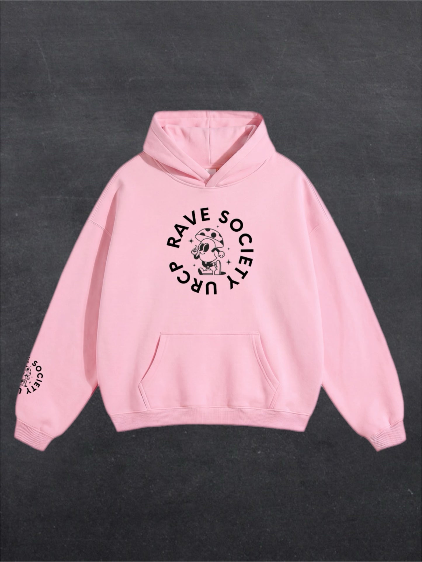 URCP MUSHROOM UNISEX HOODIES - FRONT PRINT (multiple colours)