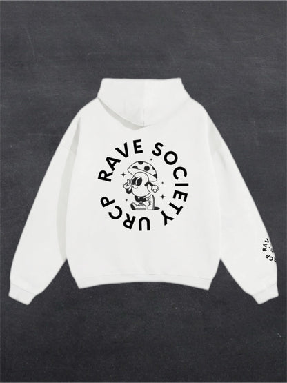 URCP MUSHROOM UNISEX HOODIE - BACK PRINT (multiple colours)