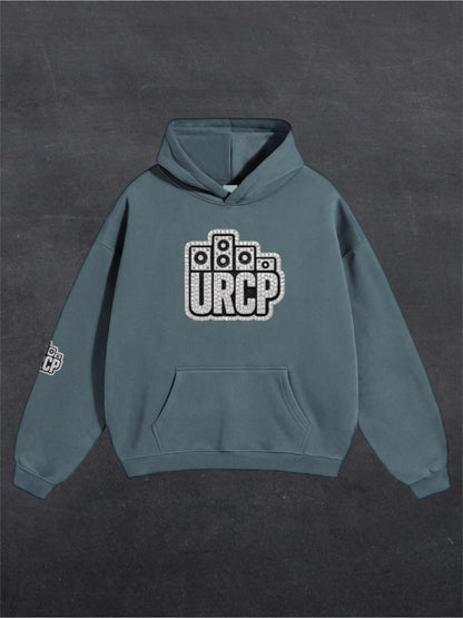URCP DIAMOND UNISEX HOODIE - FRONT PRINT (multiple colours)
