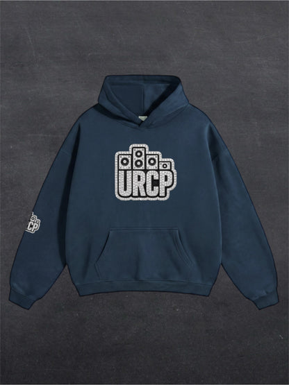 URCP DIAMOND UNISEX HOODIE - FRONT PRINT (multiple colours)