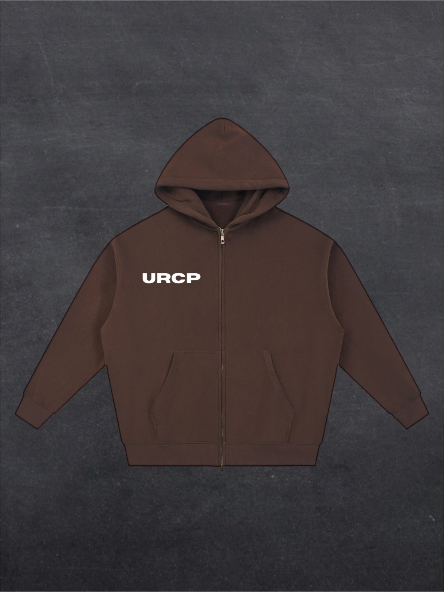 SMOKING AREA UNISEX ZIP UP HOODIE - BACK PRINT (multiple colours)