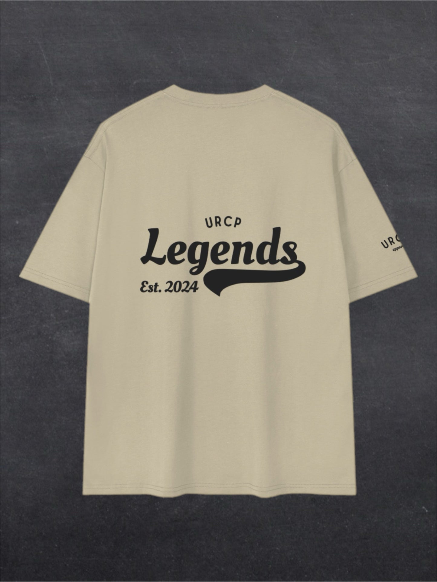 URCP LEGENDS UNISEX TEE - BACK PRINT (multiple colours)