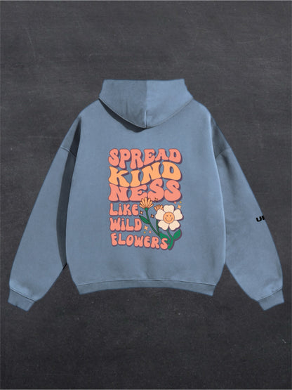 SPREAD KINDNESS UNISEX HOODIE - BACK PRINT (multiple colours)