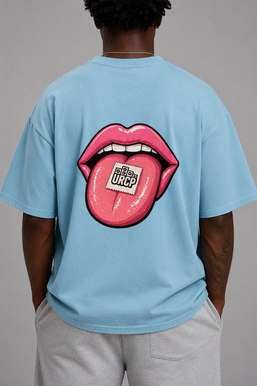 GRAFFITI TAB UNISEX TEE (back design)