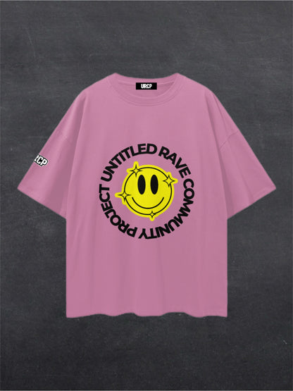 URCP SMILEY UNISEX TEE - FRONT PRINT (multiple colours)