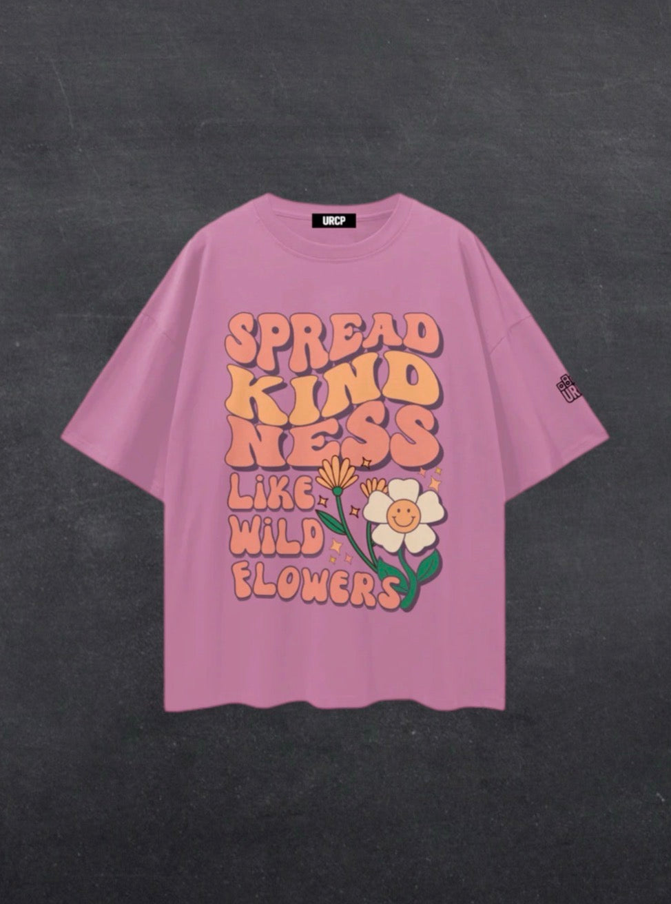 SPREAD KINDNESS UNISEX TEE - FRONT PRINT (multiple colours)