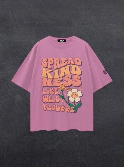 SPREAD KINDNESS UNISEX TEE - FRONT PRINT (multiple colours)