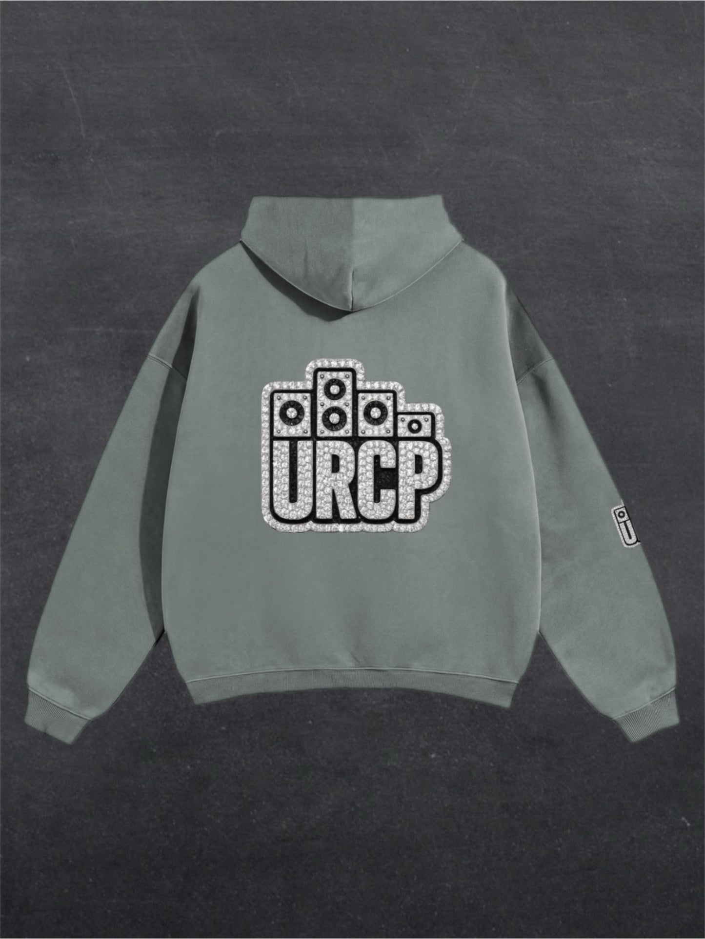 URCP DIAMOND UNISEX HOODIE - BACK PRINT (multiple colours)