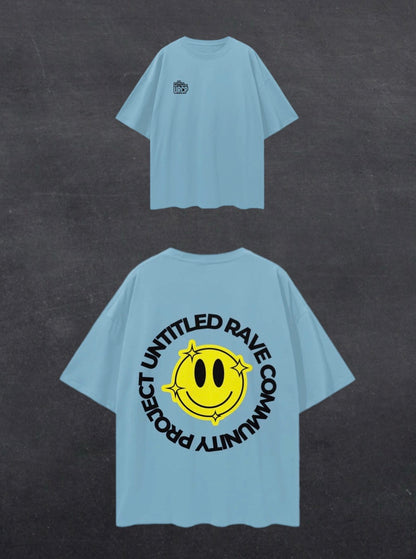 URCP SMILEY UNISEX TEE - BACK PRINT (multiple colours)