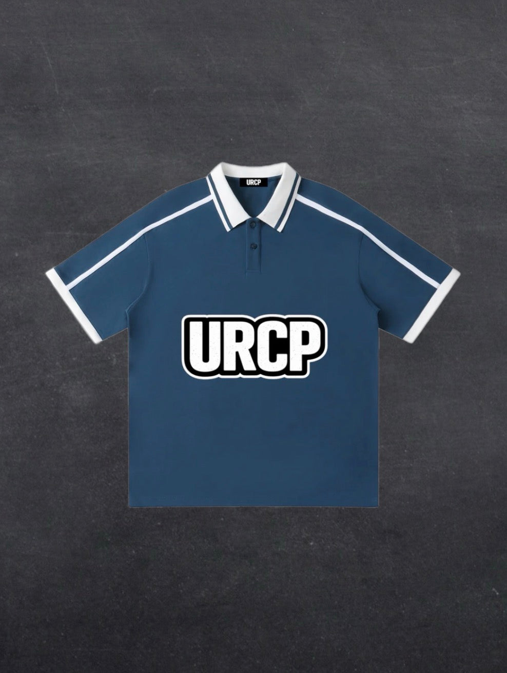 URCP UNISEX STRIPPED POLO  (multiple colours)