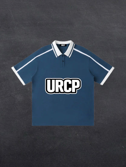 URCP UNISEX STRIPPED POLO  (multiple colours)