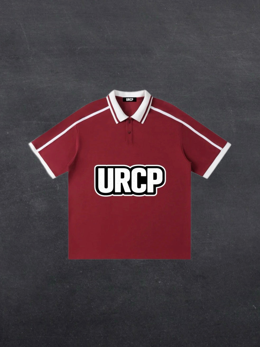 URCP UNISEX STRIPPED POLO  (multiple colours)
