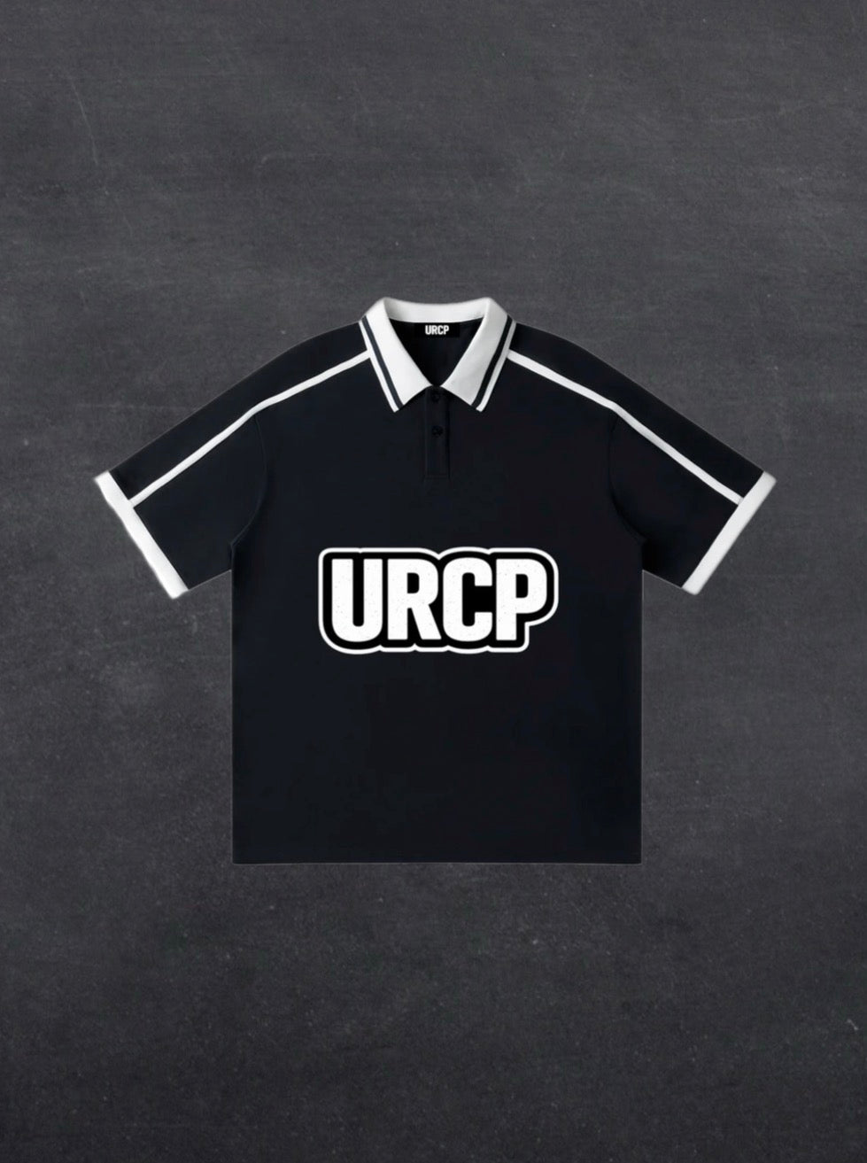 URCP UNISEX STRIPPED POLO  (multiple colours)