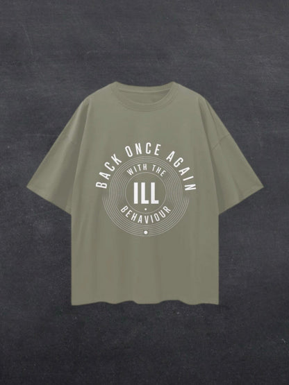 BACK ONCE AGAIN UNISEX TEE - FRONT PRINT (multiple colours)