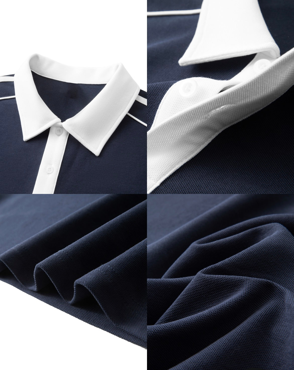 URCP UNISEX RETRO LOOK POLO (black)