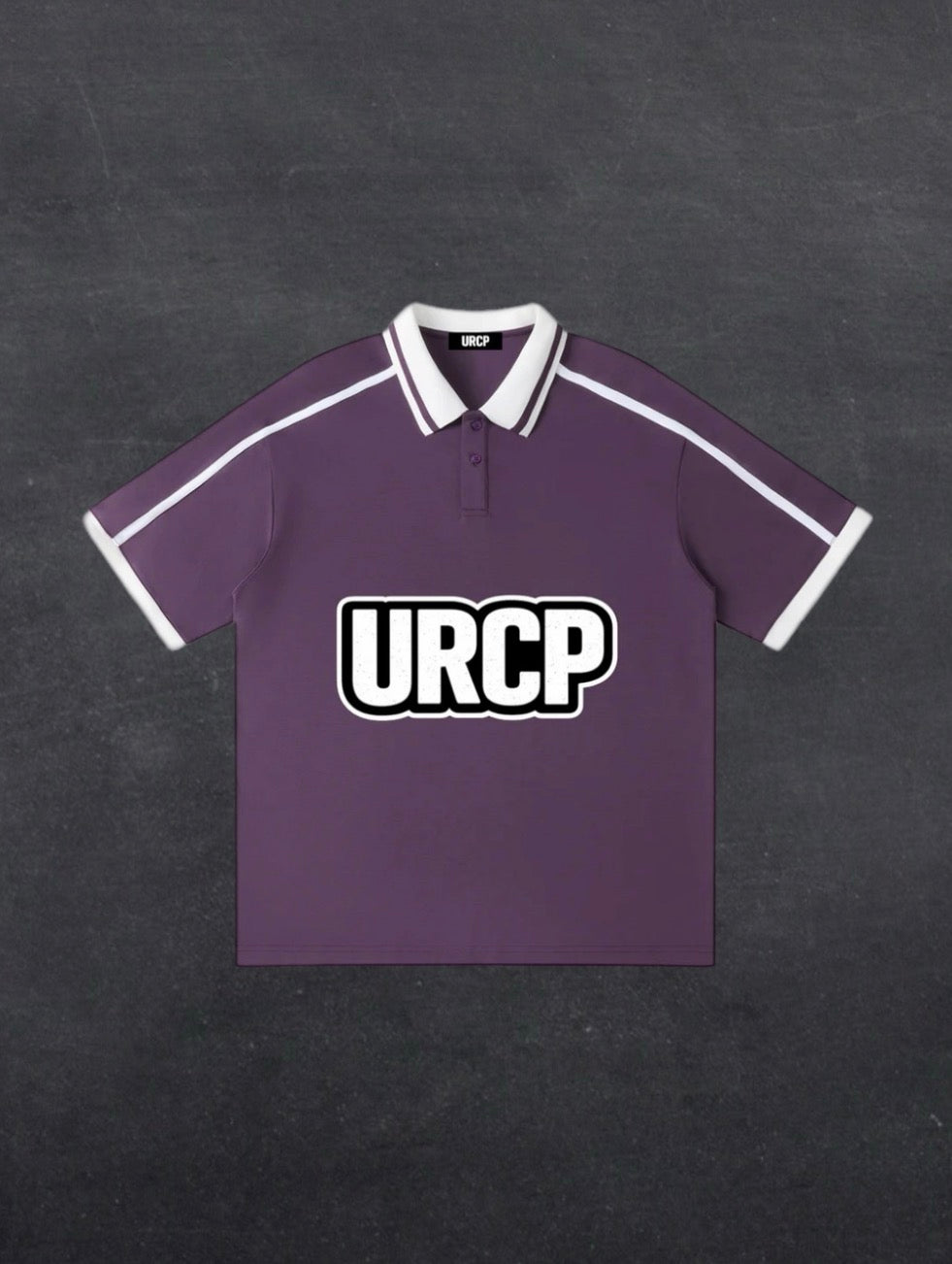 URCP UNISEX STRIPPED POLO  (multiple colours)