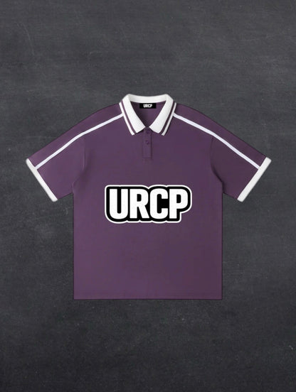 URCP UNISEX STRIPPED POLO  (multiple colours)
