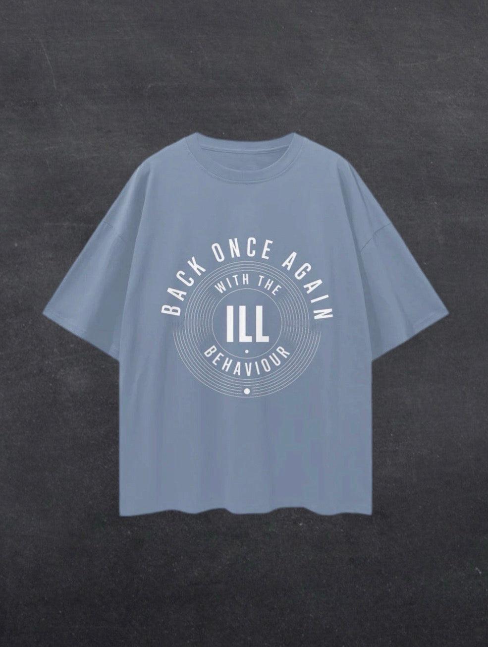 BACK ONCE AGAIN UNISEX TEE - FRONT PRINT (multiple colours)