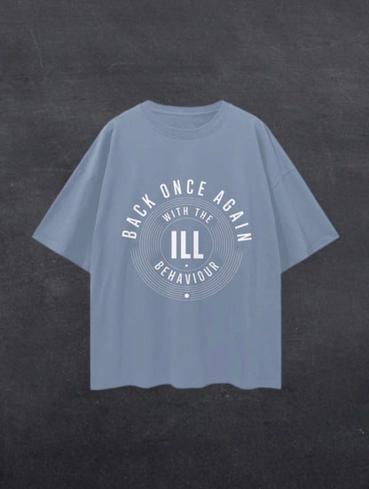 BACK ONCE AGAIN UNISEX TEE - FRONT PRINT (multiple colours)