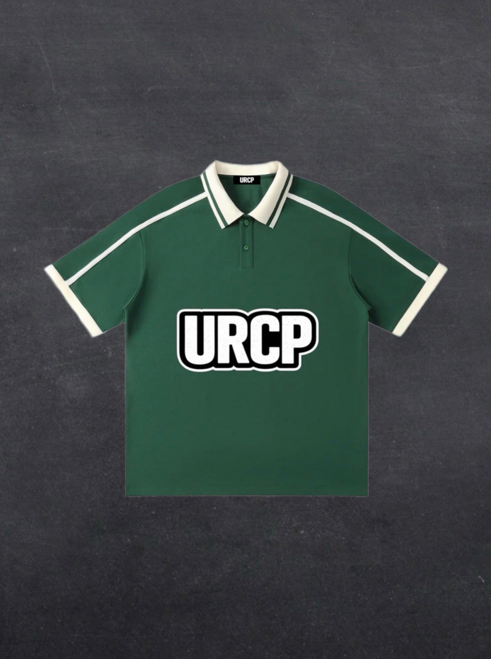 URCP UNISEX STRIPPED POLO  (multiple colours)