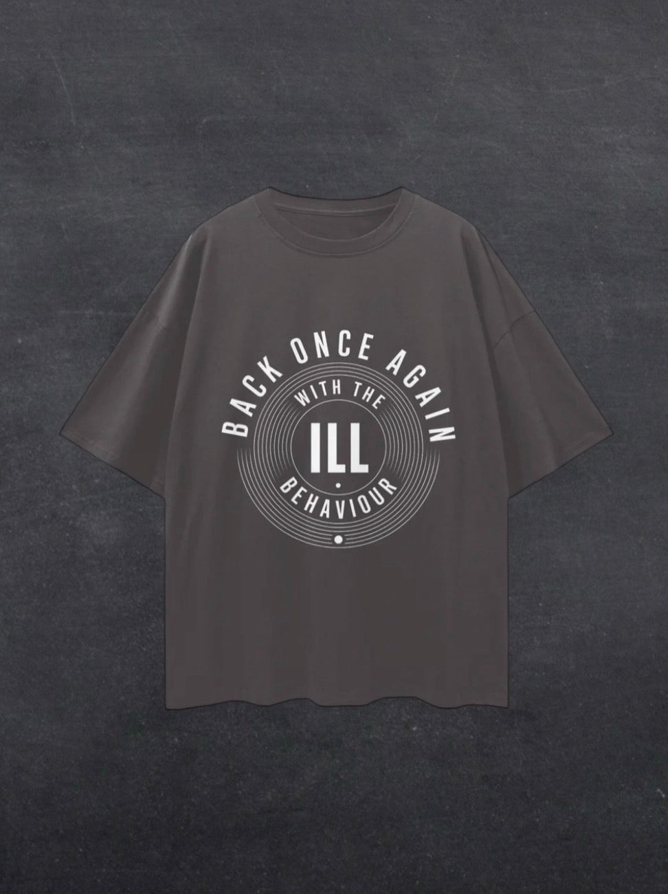 BACK ONCE AGAIN UNISEX TEE - FRONT PRINT (multiple colours)