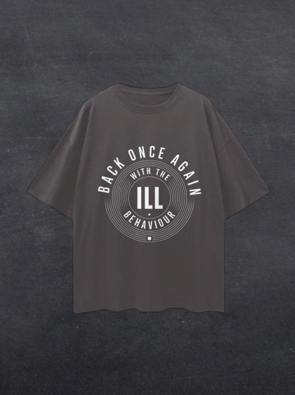 BACK ONCE AGAIN UNISEX TEE - FRONT PRINT (multiple colours)