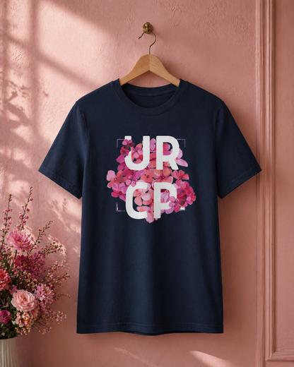 URCP Floral Logo Tee