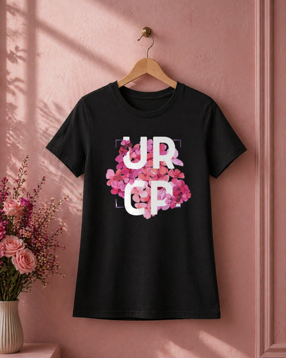 URCP Floral Logo Tee